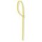 Collier plastique jaune 200x4,5, diamètre de serrage 50
